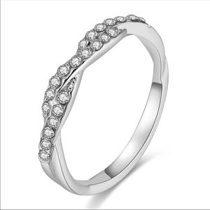 New Pattern Twisted Rope Hemp Flowers Ring